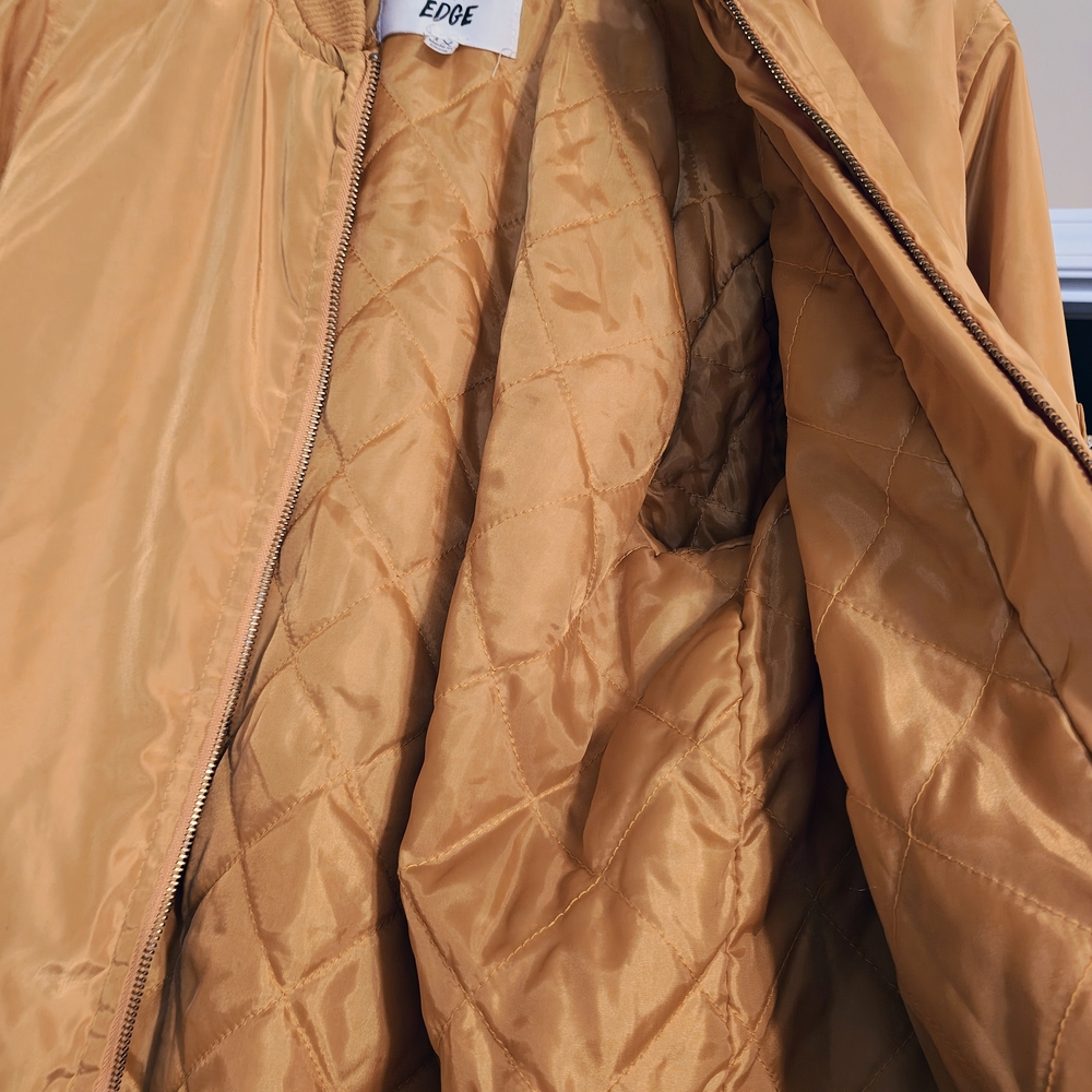 Tan Quilted Jacket